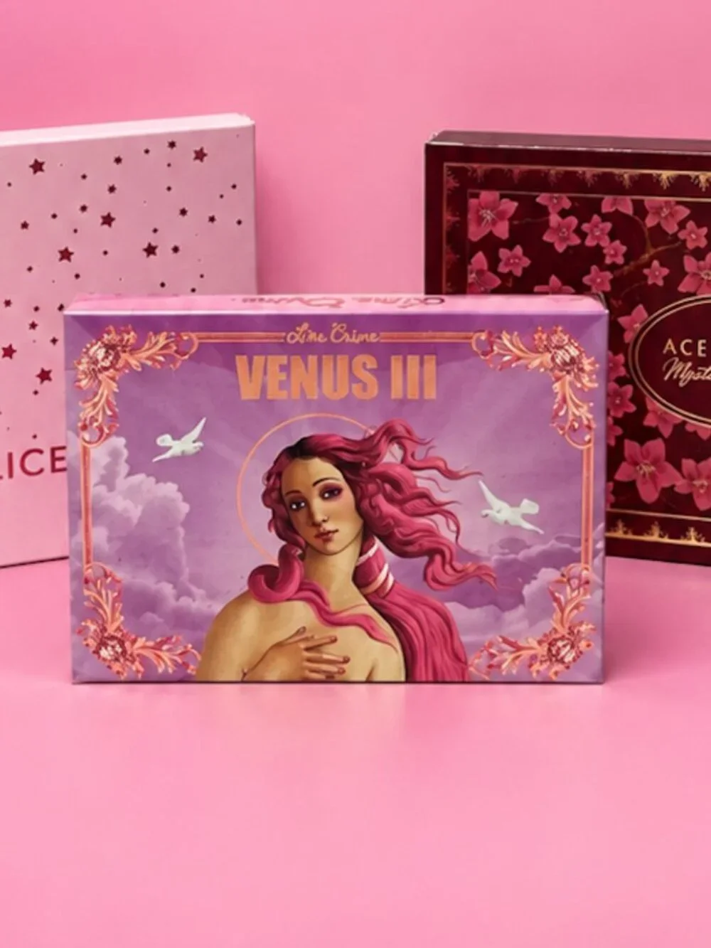 Lime Crime Venus III + Ace Beauté + Moonslice 3 Palette Set NEW 38 Shades